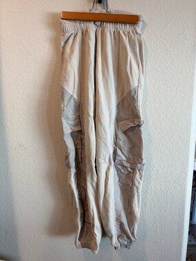 Zara Parachute Cargo Pants 13/14